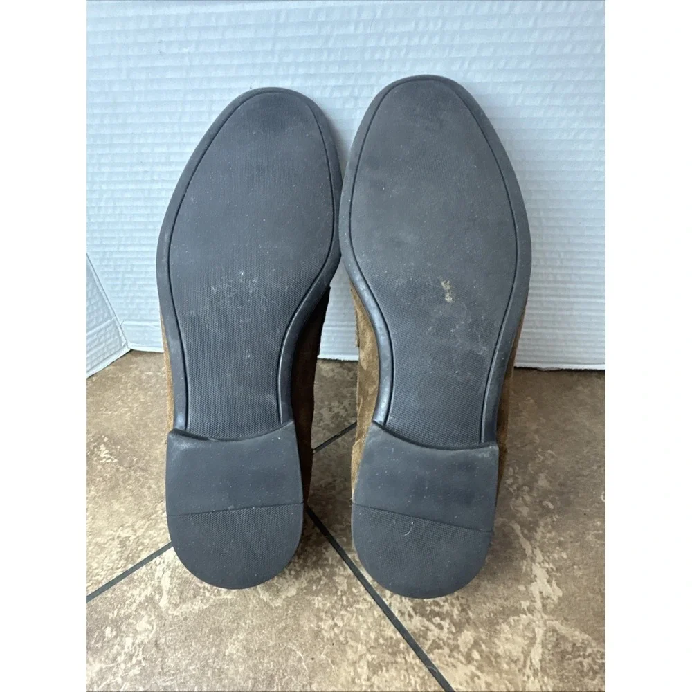Bruno Magli Taso Bit Loafers Brown Suede 9M
